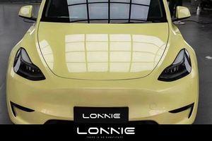 Wrapmaster nuovo elenco 1.52*18m bolle d'aria libere 3m 1080 vinile lucido Car Wrap colore giallo - Product Image 2