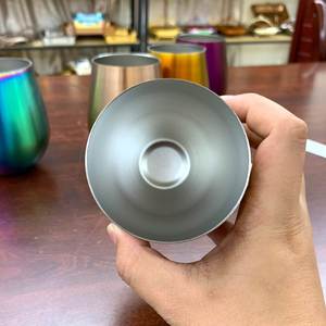 Tazas de Leche Resistentes a Altas Temperaturas de 17 oz con Diseño de Cielo Estrellado, Taza Creativa en Forma de Huevo para Jugo de Frutas, Arcoíris - Product Image 5