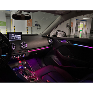 ชุดไฟตกแต่งภายในรถยนต์แบบกำหนดเองสำหรับ Audi A3/S3 ปี 2019-2020 Symphony LED ไฟบรรยากาศแผงหน้าปัดและประตู ผลิตจากโรงงาน - Product Image 3