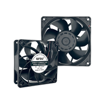 Ventilateur DC 24V haute performance étanche avec protection IP68, contrôle intelligent de la vitesse haute pression, 3000-4000 tr/min