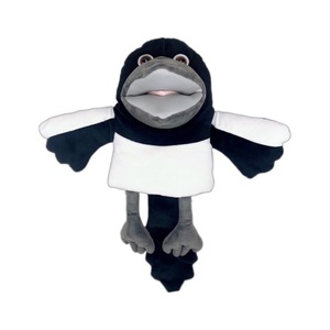 Peluche Corbeau Noir Steve et Maggie en Gros – Jouet en Peluche et Oreiller pour Enfants - Product Image 4