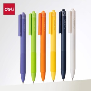 Deli Nusign Gel <b>Pen</b> 0.5Mm Push Refill Student Office Writing <b>Pen</b> Plastic Body NS564 - Product Image 1