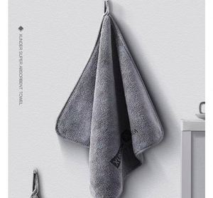 Toalla de Limpieza de Doble Uso, Gruesa y Absorbente, de Terciopelo Coral, con Logotipo Impreso, No Daña la Superficie, para Limpieza de Autos - Product Image 5