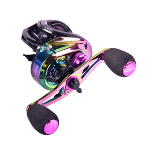 Moulinet de pêche <span class=keywords><strong>en</strong></span> alliage d'aluminium, rapport de transmission 7.2:<span class=keywords><strong>1</strong></span>, moulinet à manivelle droite pour la pêche <span class=keywords><strong>en</strong></span> rivière, <span class=keywords><strong>en</strong></span> lac, <span class=keywords><strong>en</strong></span> mer - Product Image 4