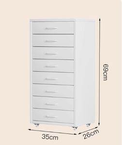Armadietti per la casa in acciaio stagno armadietti per cassetti multistrato per soggiorno snack <span class=keywords><strong>oggetti</strong></span> in movimento - Product Image 4