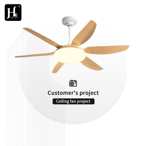 High Quality 55-Inch DC Motor <b>Ceiling</b> <b>Fan</b> <b>with</b> LED <b>Light</b> ABS Blades Remote Control <b>Modern</b> Indoor Style for Home Office - Product Image 6