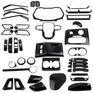 Accessoires de <span class=keywords><strong>voiture</strong></span> couverture décorative en fibre de carbone <span class=keywords><strong>pour</strong></span> 2023 2024 pick-up chevrolet chevy colorado accessoires de décoration - Product Image 2