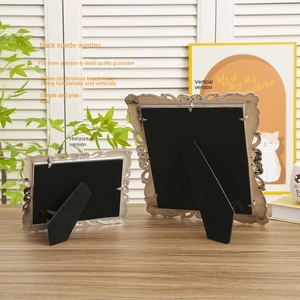 Cornice per <span class=keywords><strong>Foto</strong></span> in <span class=keywords><strong>Plastica</strong></span> Bianca Intagliata con Decorazioni a Spirale Elegante Cornice Leggera per <span class=keywords><strong>Foto</strong></span> - Product Image 3