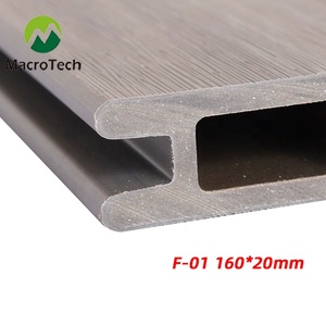 Uv bằng chứng bạc màu Xám WPC giá rẻ Bảng điều chỉnh riêng tư hàng rào tấm để bán - Product Image 4