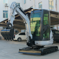 Mini-pelle multifonctionnelle 2000 kg avec moteur Yanmar et attache rapide pour l'agriculture et la construction