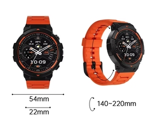 Reloj Inteligente Deportivo para Exteriores Global Black Shark GS3, Pantalla AMOLED HD de 1.43'', Resistente al Agua hasta 50 m, Rastreador de Actividad Física con GPS y Linterna LED - Product Image 2
