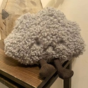 Divertido Peluche de Nube Pequeña con Pelo Rizado, Muñeco de Nube Triste, Figura de Peluche para Regalos de Festivales y Decoración del Hogar - Product Image 3