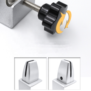 Support de fixation moderne pour cloison de bureau en acrylique – Idéal pour la maison, le bureau, la cuisine et la salle de bain - Product Image 4