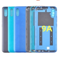 Couvercle de batterie arrière de téléphone pour Xiaomi Redmi 9 9A 9C pièces de rechange de boîtier de porte arrière