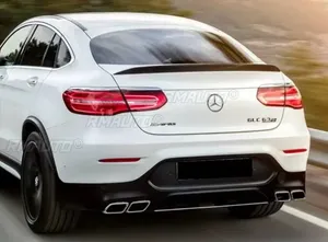 สปอยเลอร์หลังสำหรับ Mercedes-Benz GLC Coupe C253 GLC260 300 ปี 2016-2020 AMG ชุดแต่งสปอยเลอร์หลังรถยนต์ อุปกรณ์ตกแต่งรถยนต์ - Product Image 5