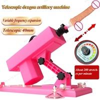 Hochwertige, Verstellbare, Intelligente und Automatische Sexmaschine für Erwachsene, Vibrationspistole mit Dildo für Frauen, Umweltfreundlicher Vibrationsmassager