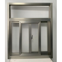 Fenêtre coulissante insonorisée en aluminium, isolation phonique 38 dB, double vitrage avec verre Low-E, idéale pour les appartements urbains