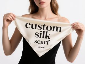 ผ้าพันคอผ้าไหมดีไซน์หรูหราน้ำหนักเบาและนุ่มเหมาะสำหรับสวมใส่ในชีวิตประจำวันหรือในโอกาสพิเศษมีจำนวนมาก - Product Image 5