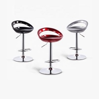 Chaises de bar industrielles modernes, meubles de bar, chaises de bar de luxe pour la maison, dossier avant, tabouret haut minimaliste