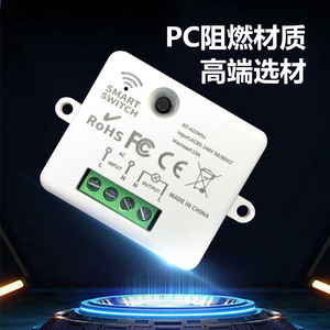 Interrupteur intelligent à télécommande 220V AC 433MHz RF sans fil pour éclairage domestique (pièce de rechange) - Product Image 3