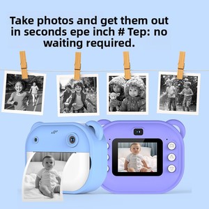 <span class=keywords><strong>กล้อง</strong></span>ดิจิตอลสำหรับเด็กแบบพกพา DLC HD เลนส์คู่ พร้อมเกมส์ เพลง โฟกัสอัตโนมัติ ฟิลเตอร์หลากหลาย บันทึกวิดีโอ 1080P - Product Image 3