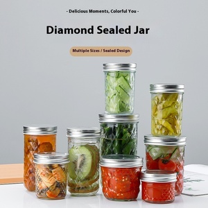 Frasco <span class=keywords><strong>de</strong></span> vidrio Mason <span class=keywords><strong>de</strong></span> 16oz 8oz 2oz más vendido <span class=keywords><strong>para</strong></span> <span class=keywords><strong>Amazon</strong></span> Cross-Border Botella <span class=keywords><strong>de</strong></span> <span class=keywords><strong>miel</strong></span> <span class=keywords><strong>de</strong></span> mermelada <span class=keywords><strong>de</strong></span> 100ml <span class=keywords><strong>para</strong></span> almacenamiento <span class=keywords><strong>de</strong></span> alimentos - Product Image 3