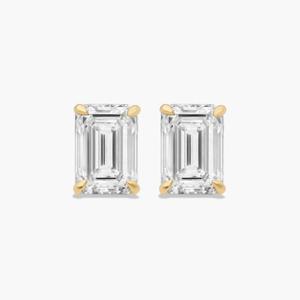 Premium 925 Sterling <b>Silver</b> Moissanite Diamond Stud <b>Earrings</b> Brilliant Luxury Fine Jewelry for Women Bridal <b>Wedding</b> Anniversary - Product Image 4