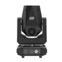 FEIYUEYUE Pro DMX 120W RGBW Laser Beam Moving Head Light avec double prisme IP33 Ra90 Effets 13 couleurs pour scène, concerts et événements