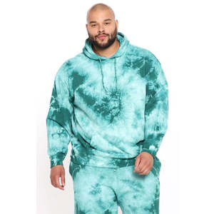 ชุดวอร์มผู้ชายลายมัดย้อมทรงปกติ ระบายอากาศได้ดี เหมาะสำหรับฤดูหนาว สไตล์วินเทจสตรีทแวร์ - Product Image 4