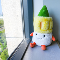 OEM ODM Mainan Maskot Kelinci Anime Kustom dengan Isian Kapas PP Desain Bordir yang Dipersonalisasi untuk Acara Anak-anak