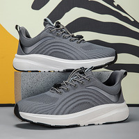 Chaussures de marche à bout large, grandes tailles 40-46, ajustement extra large pour pieds larges, légères, confortables, baskets décontractées unisexes, empeigne en mesh