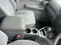 Boîte de rangement pour console centrale en cuir ABS gris YBJ avec porte-gobelet USB pour Land Cruiser LC70/LC79/FJ79 Double Cabine (2007-2021)