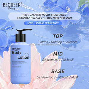 BEQUEEN Blue Lotus illuminante crema idratante per ridurre la secchezza di lunga durata profumo lozione per il corpo di lusso - Product Image 5