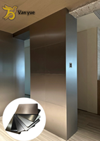 Panneau mural moderne en PVC avec design graphique, texture de charbon de bambou, panneau décoratif pour usage commercial, bureaux et résidentiel