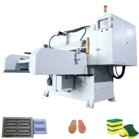 Machine de découpe à plat hydraulique industrielle à course réglable, solution de découpe haute précision pour mousse, plastique, cuir, joint d'étanchéité