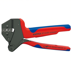 Knipex Crimping Tool 0.5-6.0 Mm Awg 20-10 <b>Wire</b> Terminal <b>Stripper</b> - Product Image 2