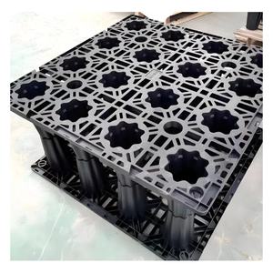 Modules de collecte des eaux de ruissellement du centre de bien-être au sol <span class=keywords><strong>enterré</strong></span> de couleur noire de force 55t avec tubes d'inspection et de débordement - Product Image 5