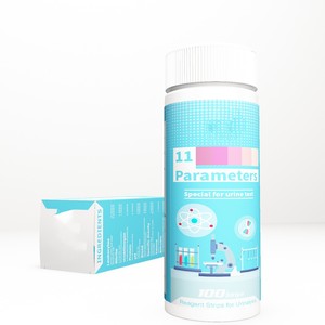 Bandelettes de test <span class=keywords><strong>urinaire</strong></span> pour analyse d'urine : LEU, NIT, URO, PRO, PH, BLO, SG, KET, BIL, GLU, ASC - Product Image 5