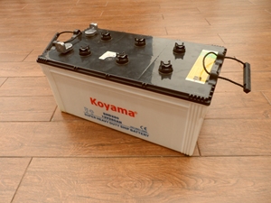 Batterie marine Super Heavy Duty SHD260 12V260Ah pour usage maritime, type à charge sèche, état neuf, utilisation navale - Product Image 3