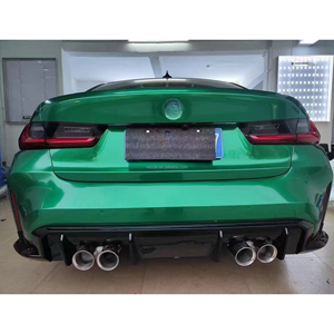 Juego completo de PP más vendidos de equipos de coche para <span class=keywords><strong>BMW</strong></span> New <span class=keywords><strong>3</strong></span> Series G20 G21 parachoques delantero capó de coche faldón lateral difusor trasero parachoques de coche - Product Image 4