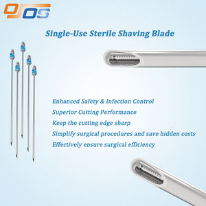 Lame de rasoir endoscopique stérile jetable, 4,5 mm, utilisée avec <span class=keywords><strong>bronchoscope</strong></span>, arthroscope, cystoscope - Product Image 6