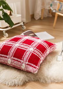 Msg Nuovo Autunno e Inverno <span class=keywords><strong>Natale</strong></span> Waffle Rosso Arredamento Casa Fotografia Arredamento Cuscini Lavorati a Maglia - Product Image 5