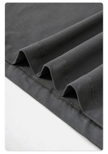 เสื้อยืดแขนยาวคอกลมแขนยาวสำหรับผู้ชายเสื้อปักลายผ้าฝ้ายธรรมดาแขนยาวโอเวอร์ไซส์สำหรับผู้ชาย - Product Image 6