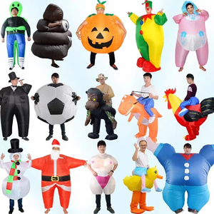 Costume de mascotte de fête déguisement d'Halloween drôle belle adulte carnaval Cosplay costume d'explosion Costume de <span class=keywords><strong>vache</strong></span> <span class=keywords><strong>gonflable</strong></span> en polyester - Product Image 6