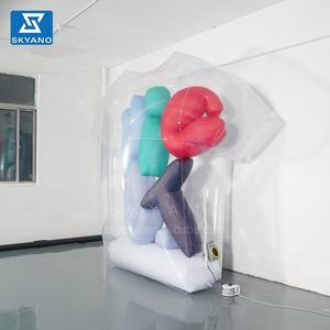 Camiseta inflable gigante transparente <span class=keywords><strong>de</strong></span> ropa inflable publicitaria para eventos <span class=keywords><strong>de</strong></span> marca con eslogan - Product Image 3
