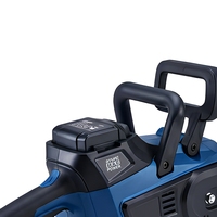 Tronçonneuse sans fil 40V, sans balais, lithium-ion, 14-16 pouces, pour la coupe du bois en petite exploitation agricole