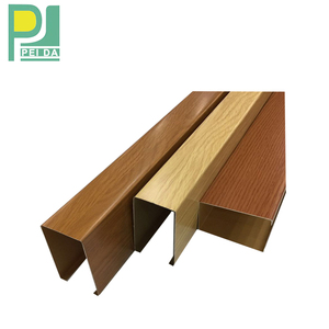 Acabado <span class=keywords><strong>de</strong></span> <span class=keywords><strong>madera</strong></span> pintura <span class=keywords><strong>de</strong></span> aluminio haz deflector <span class=keywords><strong>de</strong></span> <span class=keywords><strong>techo</strong></span> - Product Image 2