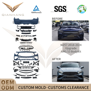 Kit carrosserie CLS53 pour CLS W257 2018-2023 : Pare-chocs avant, diffuseur arrière, conversion de calandre GT Panamericana - Product Image 2