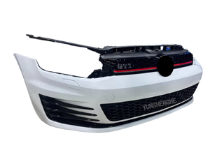Module avant de haute qualité adapté à la Volkswagen <span class=keywords><strong>Golf</strong></span> <span class=keywords><strong>7</strong></span> GTI, remplacement premium des pare-chocs avant, calandre, radiateur, réservoir d'eau - Product Image 3