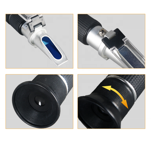 China Preço de fábrica portátil portátil 0-32% Brix Sugar Refratômetro com ATC - Product Image 2